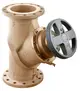OVENTROP-Strangregulierventil-HydroControl-VFR-mit-Flanschen-nach-EN-1092-2-PN-16-DN-200-mit-zwei-montierten-Classic-Messventilen-Rotguss-1062356 gallery number 1